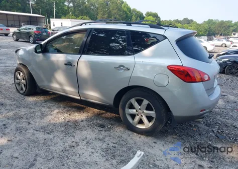 2009 Nissan Murano Sl z USA, uszkodzony, nr VIN JN8AZ18U29W005299
